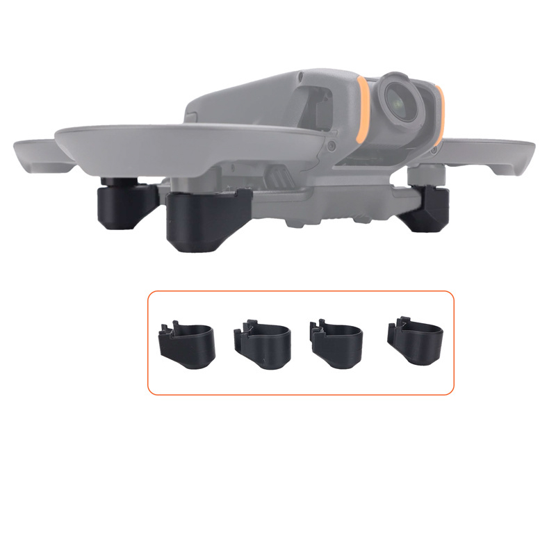 Drone Landing Pad - 4 buah bantalan kaki peninggi roda