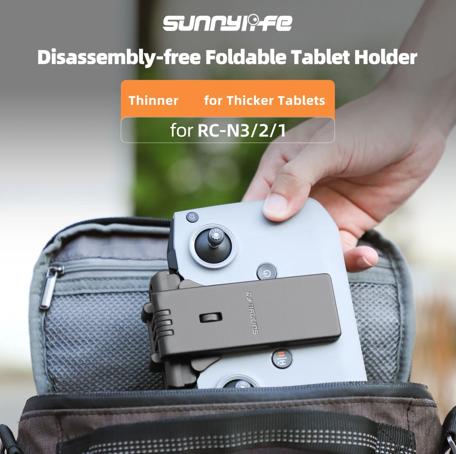 Drone Tablet Mount - Drone lipat, braket bebas bongkar pasang,