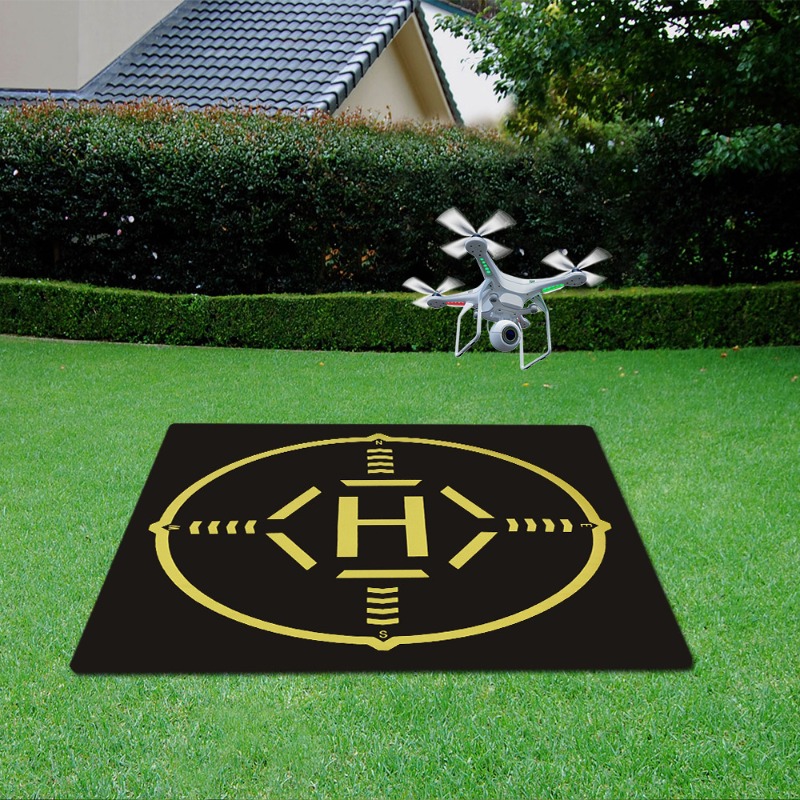 Drone Landing Pad - Bantalan Pendaratan Helipad Drone Ringan dengan