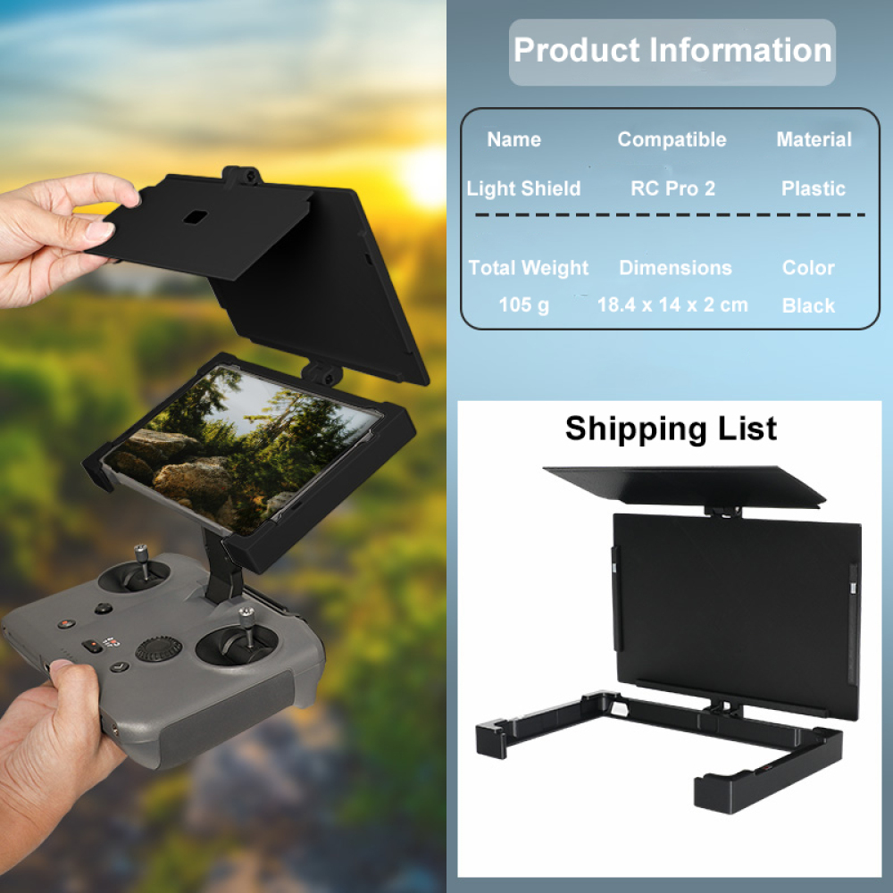 Drone Sun Shade - Baru untuk RC Pro 2 Pelindung