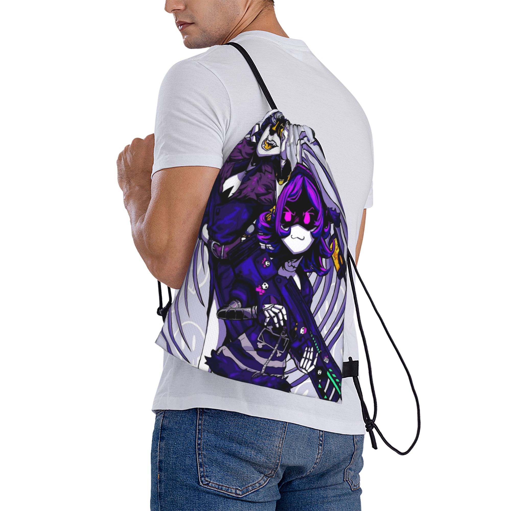 Drone Backpack - Tas Serut Anime Murder Drones Tas