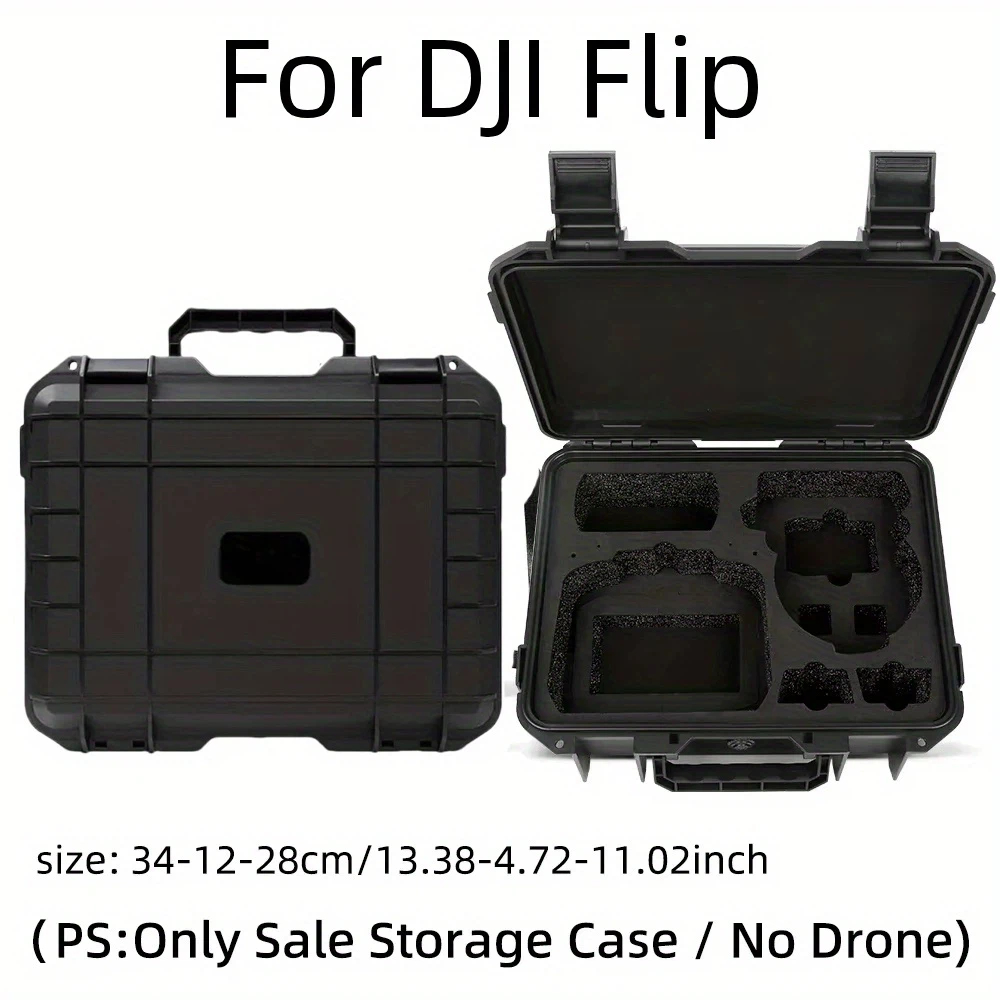 Drone Hard Shell Case - Untuk kotak penyimpanan keras DJI Flip,