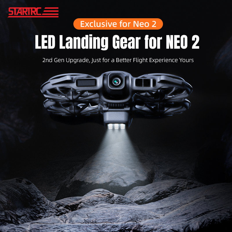 Drone Beacon Light - STARTRC LED Landing Gear untuk DJI