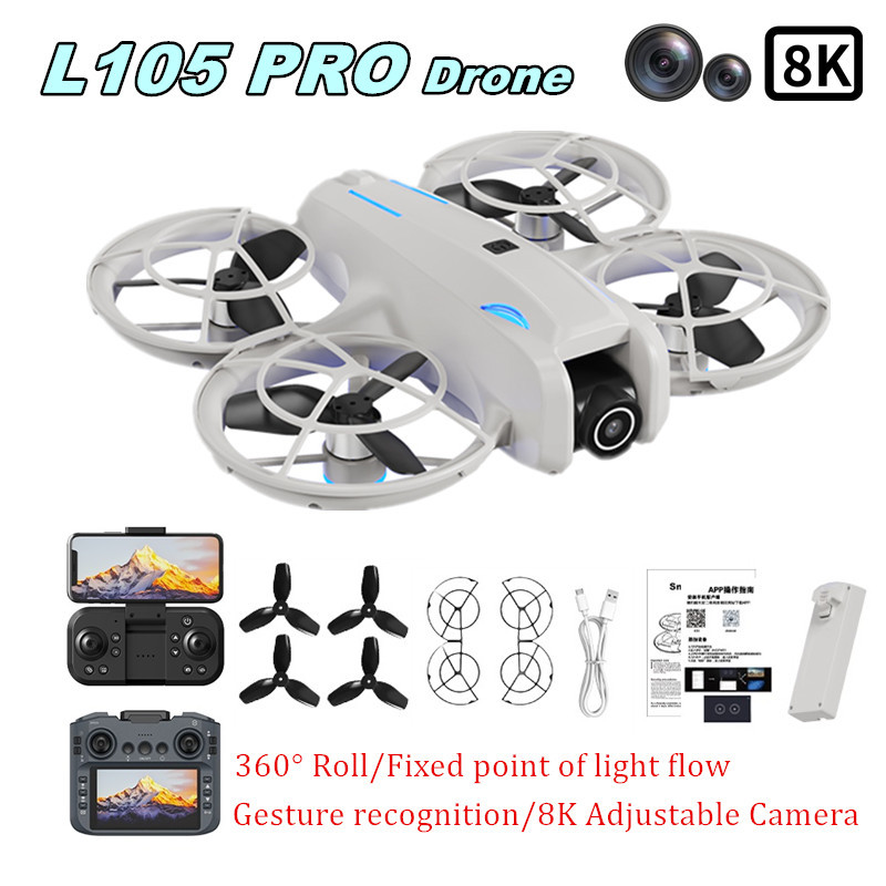 Drone Controller Screen - Drone L105 PRO Duel Lensa 8k