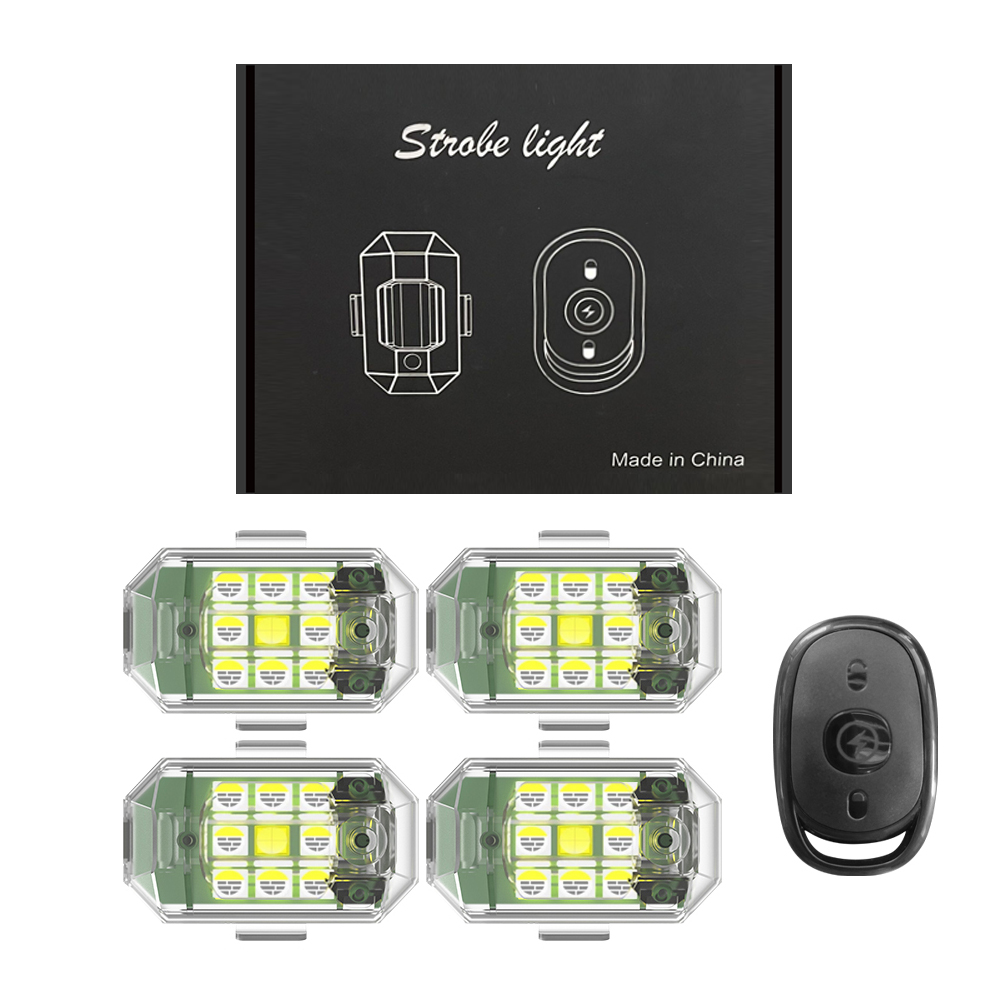 Drone Beacon Light - 1/2/4 Buah Lampu Strobo Drone LED