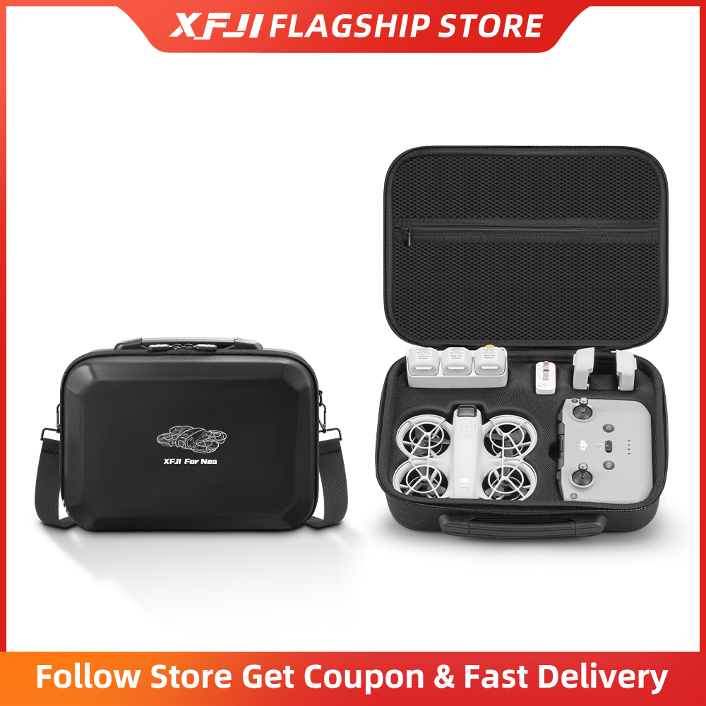 Drone Hard Shell Case - Tas Jinjing XFJI Kompatibel dengan DJI