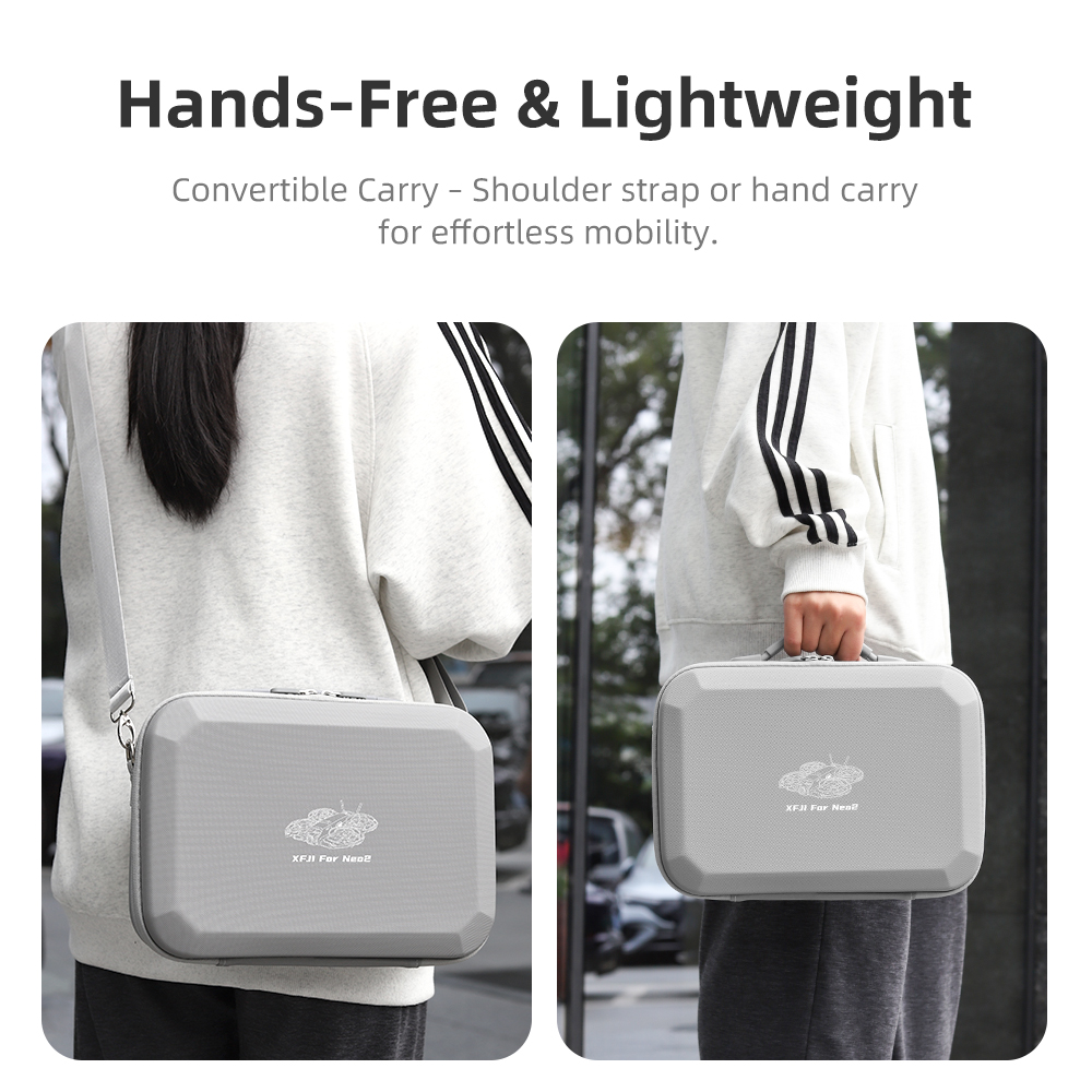 Tas Organizer Perjalanan XFJI  - Drone Hard Shell Case ulasan dan harga