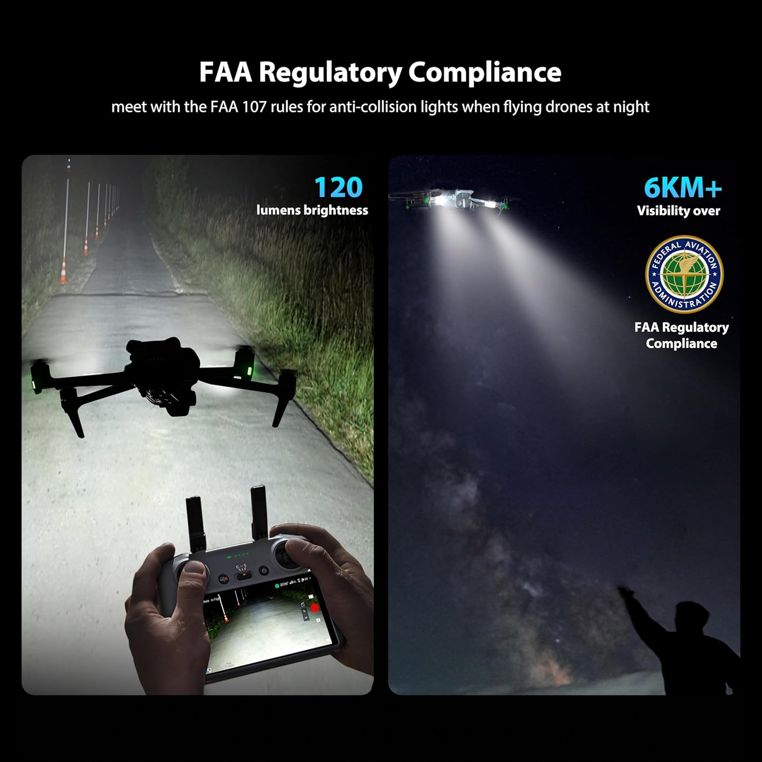 Lampu Strobo Drone STARTRC Lam - Drone Beacon Light ulasan dan harga