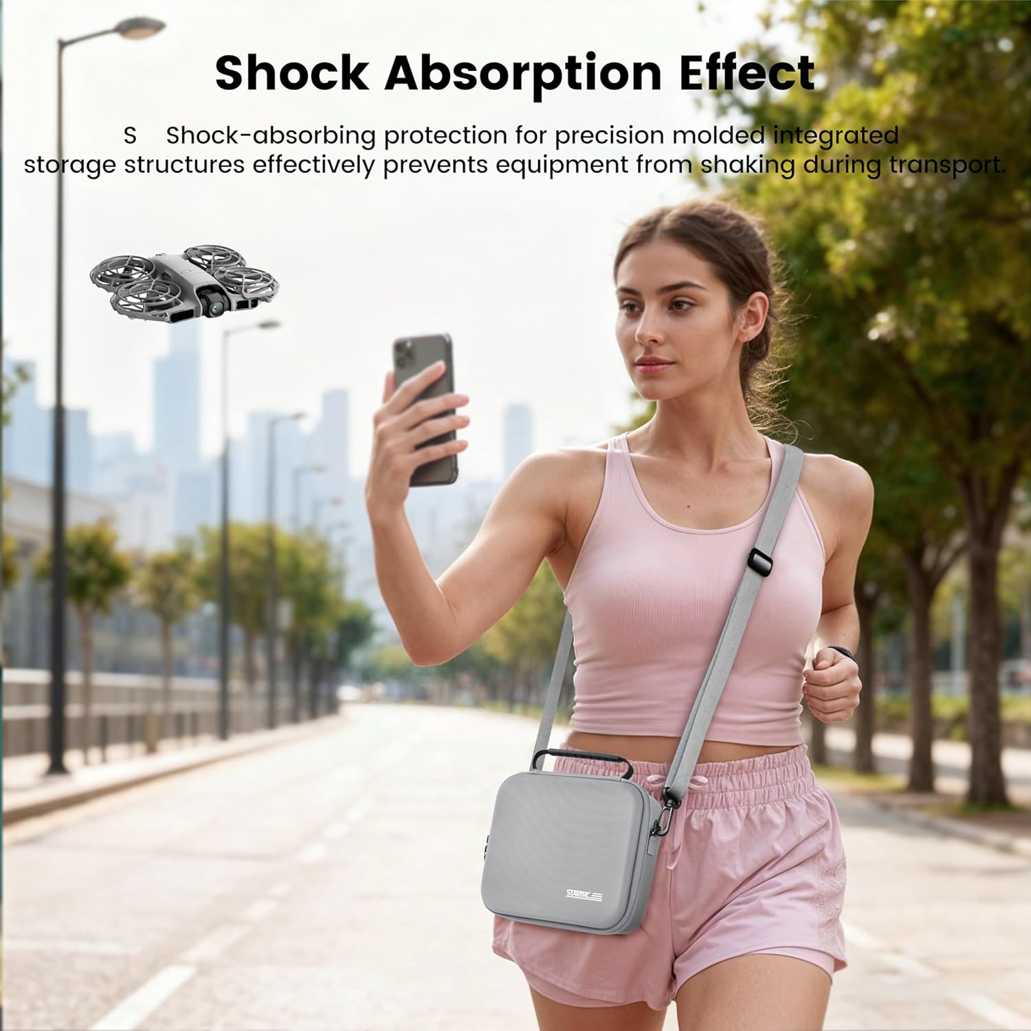 Tas Selempang Portabel STARTRC - Drone Carrying Case ulasan dan harga