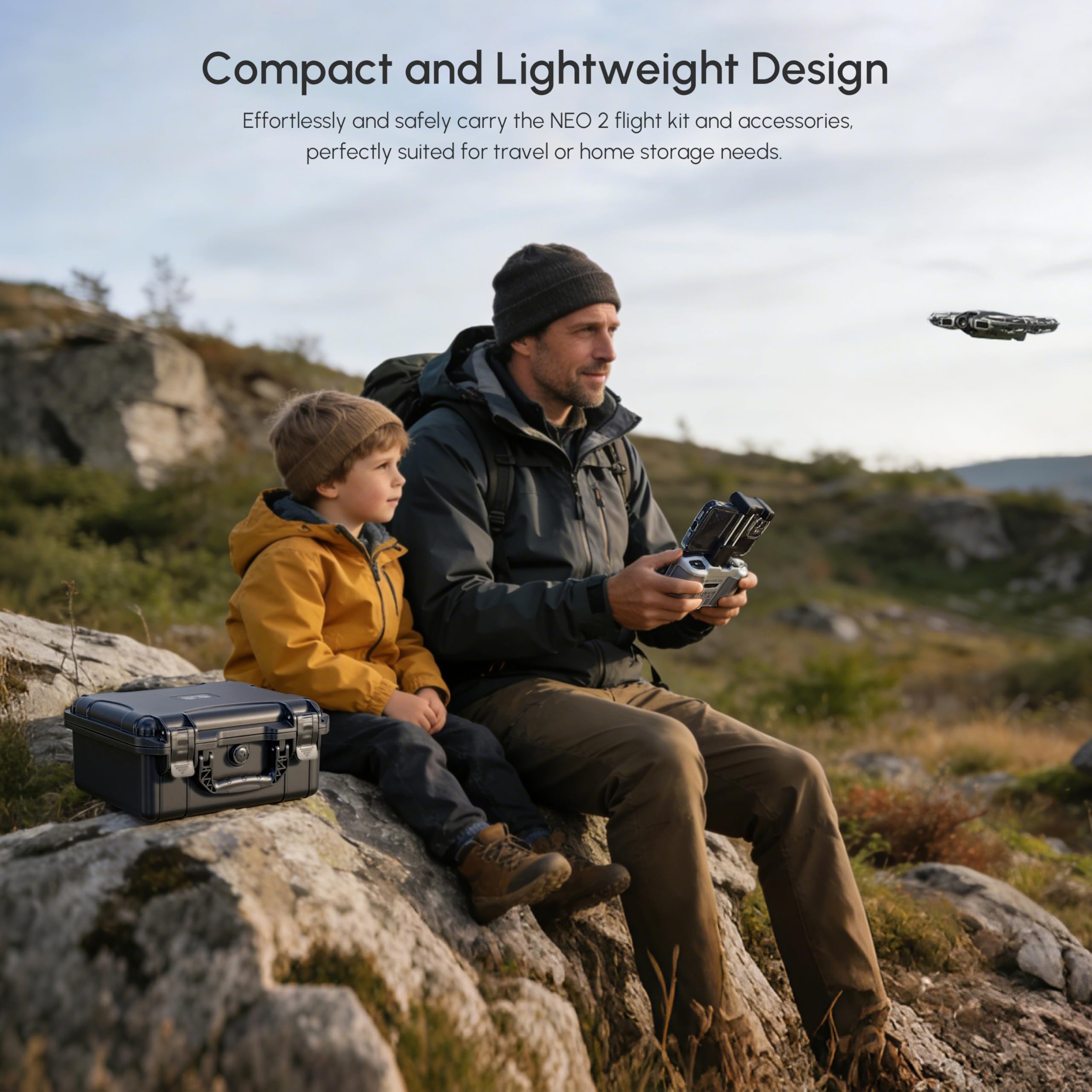 Kotak NEO 2, Kotak Penyimpanan - Drone Joystick Cover ulasan dan harga