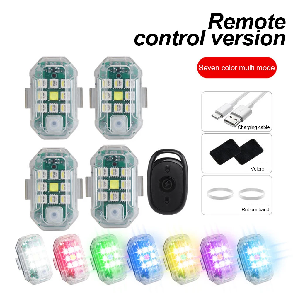 Lampu sorot LED Remote Control - Drone Strobe Light ulasan dan harga