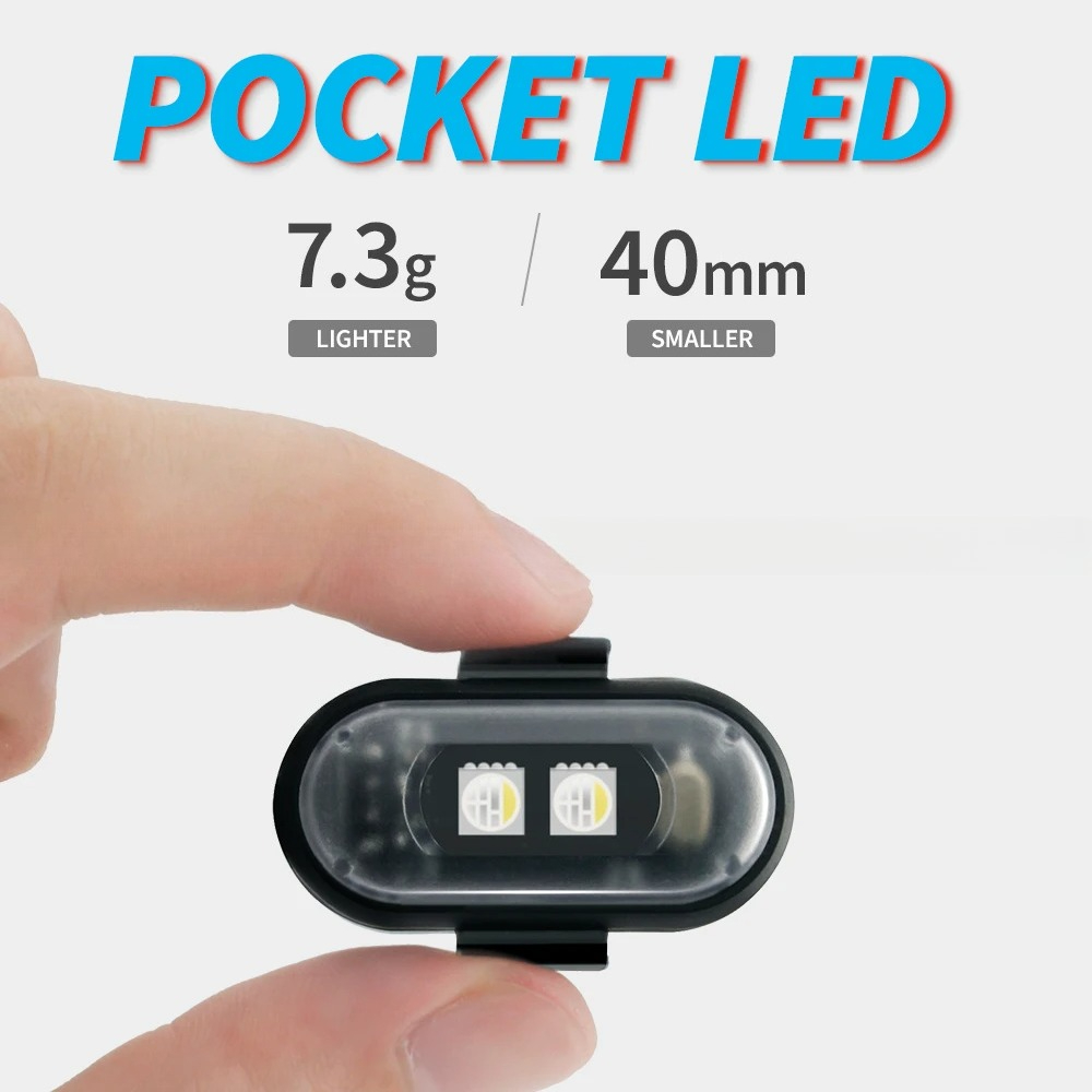 Lampu Strobo Sepeda Motor, LED - Drone Strobe Light ulasan dan harga