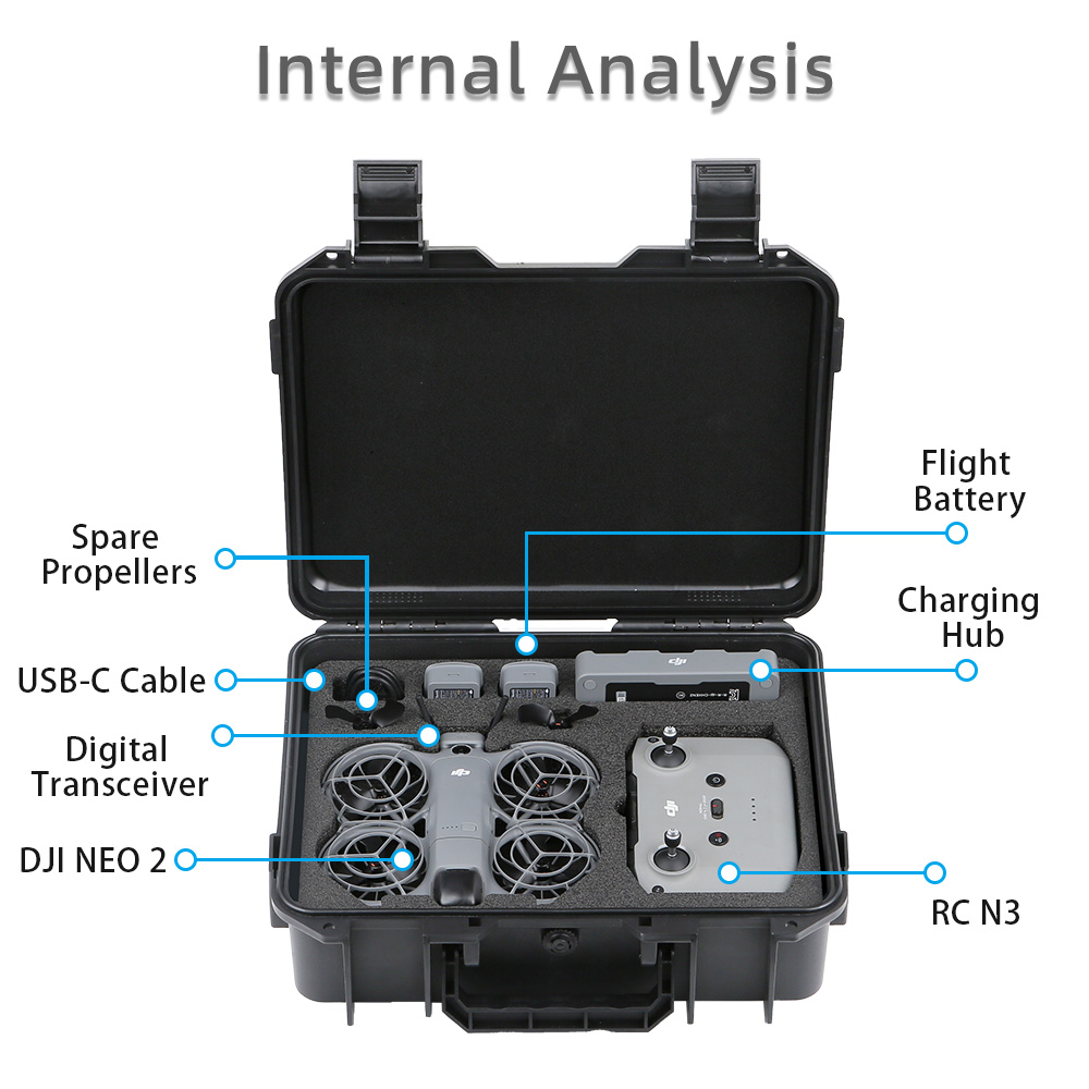 Untuk DJI NEO 2 Tas Casing Tah - Drone Hard Shell Case ulasan dan harga