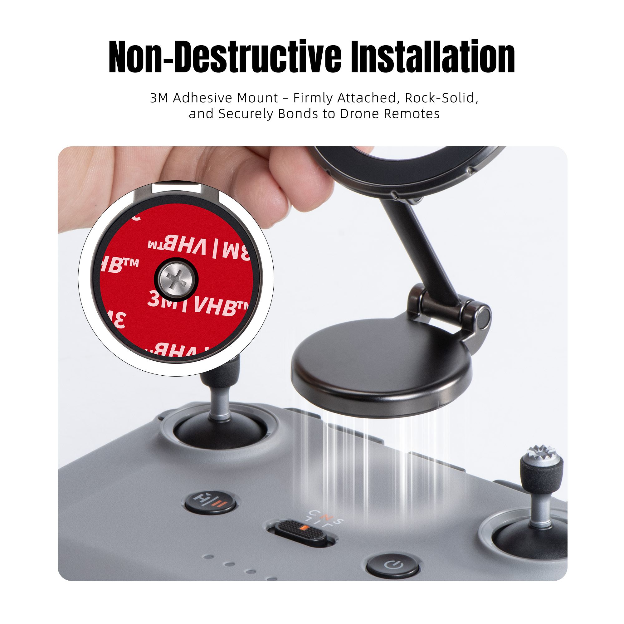 360 °   Penyangga Ponsel Magne - Drone Tablet Mount ulasan dan harga