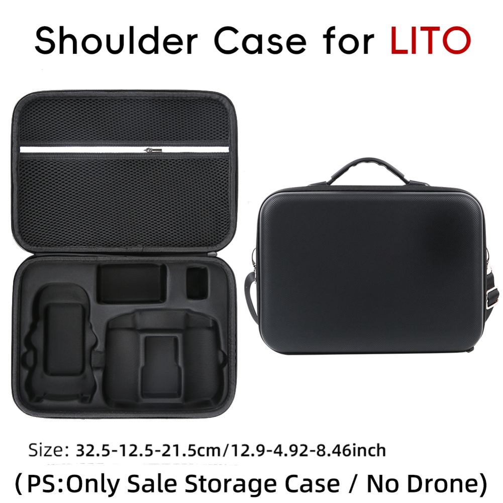 Untuk DJI Lito 1 X1 untuk RC2  - Drone Hard Shell Case ulasan dan harga