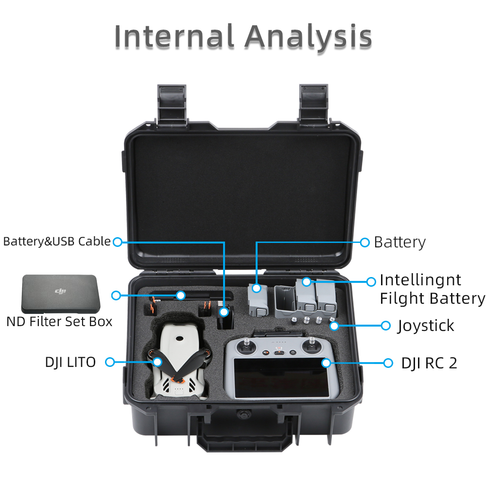 Untuk DJI LITO 1 X1 Drone Kota - Drone Hard Shell Case ulasan dan harga
