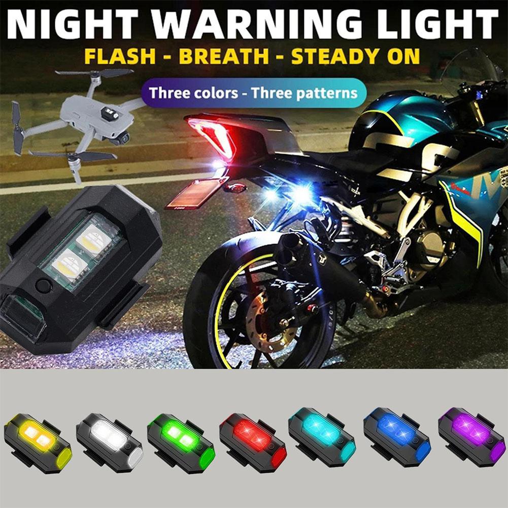 2 Buah Lampu Strobo LED Mini D - Drone Beacon Light ulasan dan harga