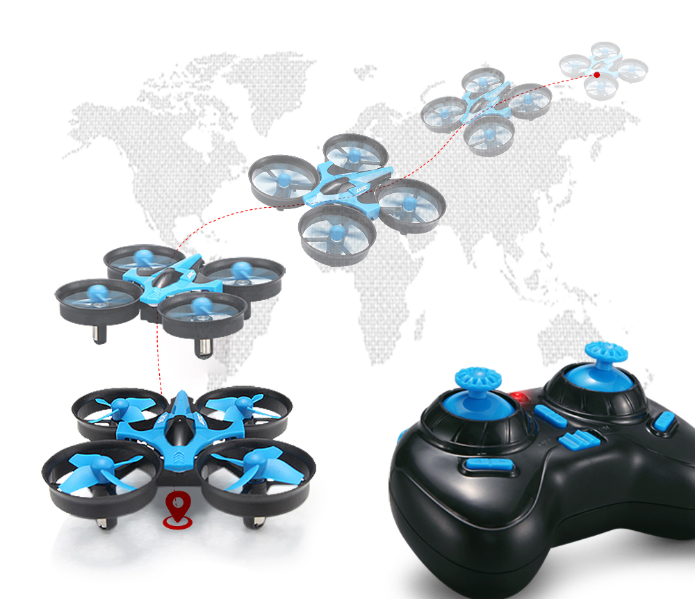 JJRC H36 Mini Drone Rc 4ch 6-A - Drone Remote Controller Lanyard ulasan dan harga