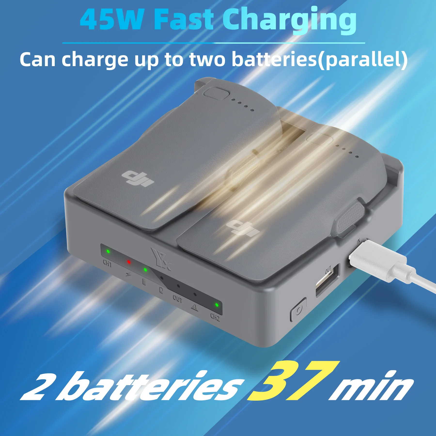 Hub Pengisian Daya Cepat NEO 2 - Drone Charging Hub ulasan dan harga
