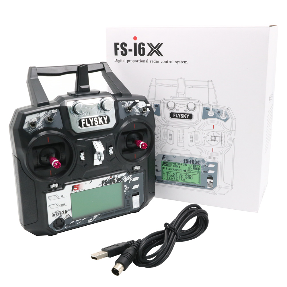 FLYSKY FS-i6X FS i6X 10CH 2.4G - Drone Battery Adapter ulasan dan harga