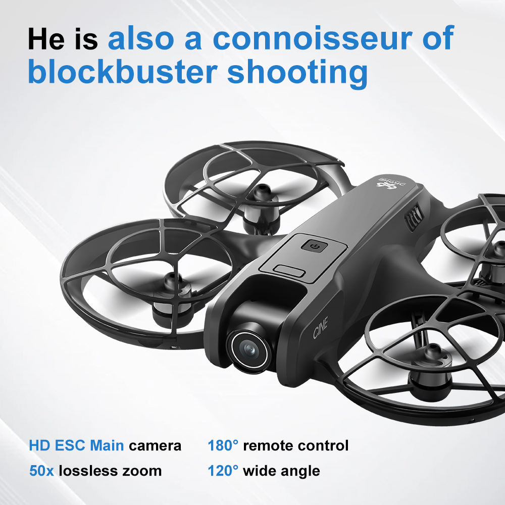 V666 Drone Mini Lipat 4K Kamer - Drone Controller Screen ulasan dan harga