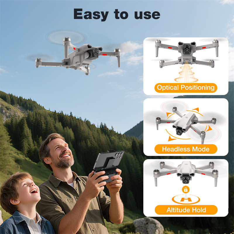 Drone Baru L017 Pro Brushless  - Drone Power Bank ulasan dan harga