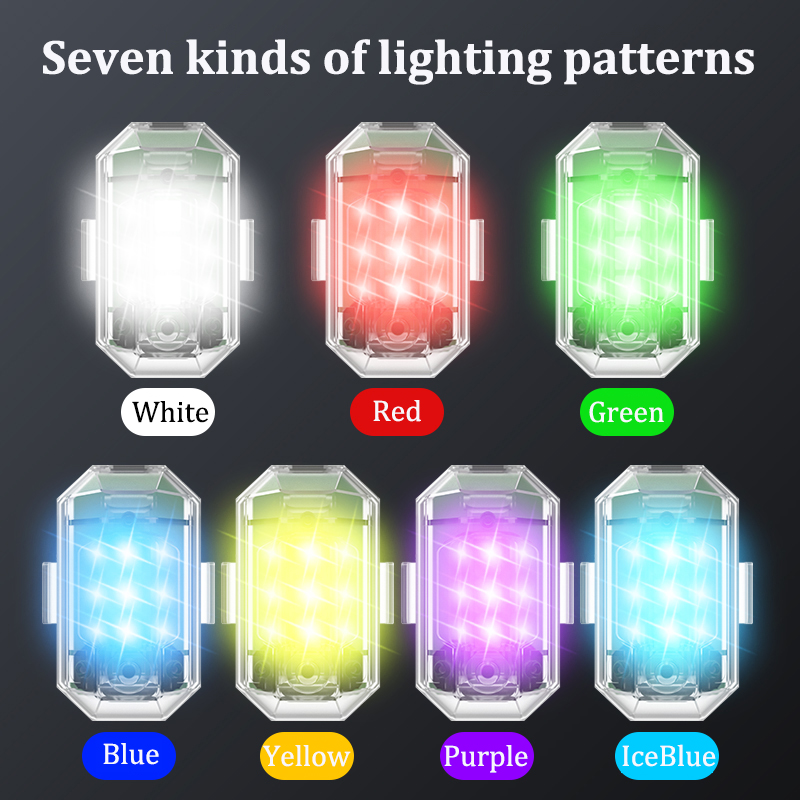 1/2/4 Buah Lampu Strobo Drone  - Drone Beacon Light ulasan dan harga